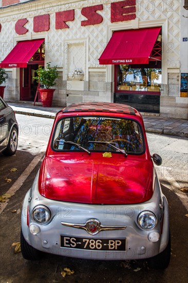 Company car Fiat 500