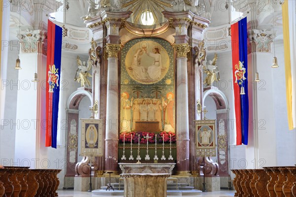 Altar and choir area