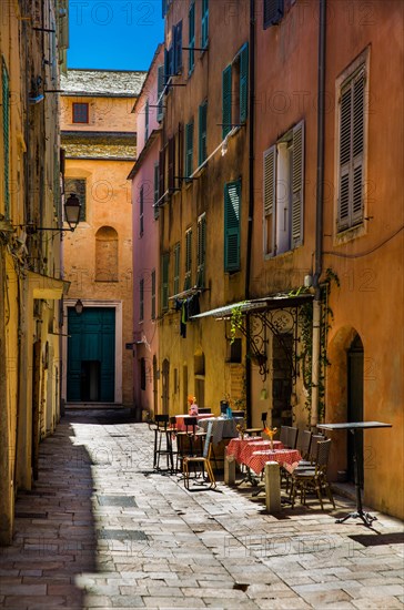 Narrow alleys in the citadel