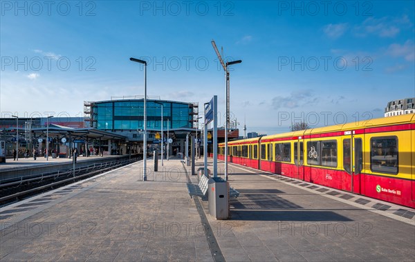 Berlin S Bahn at Warschauer Strasse station