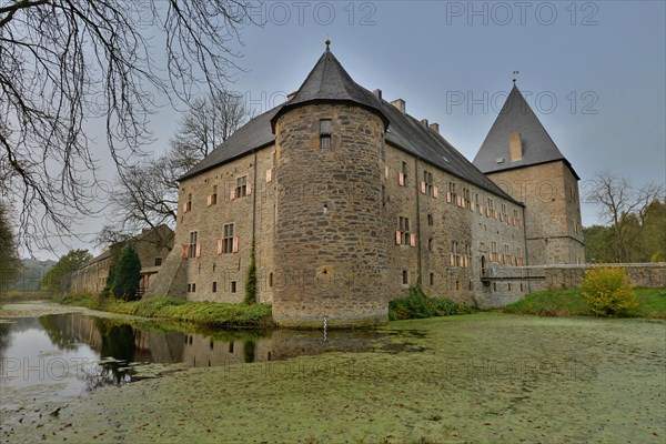Moated castle