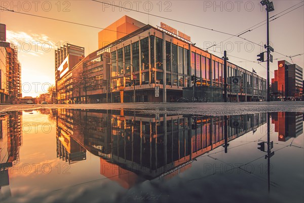 Opera House and Playhouse at dusk