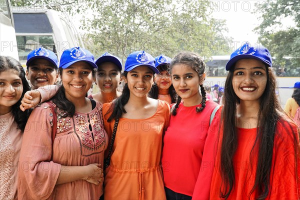 School class on a field trip