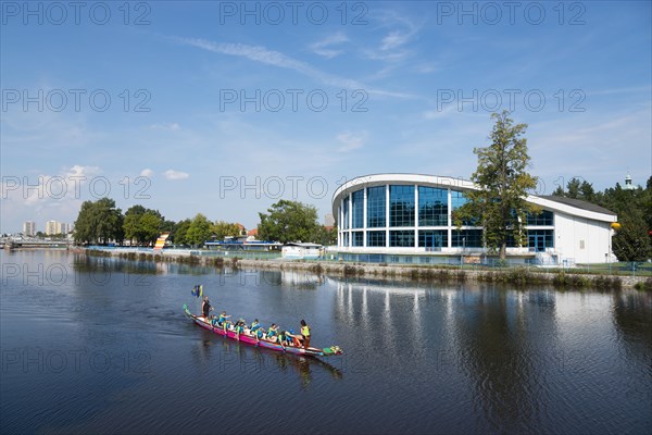 Rowers on the Vltava