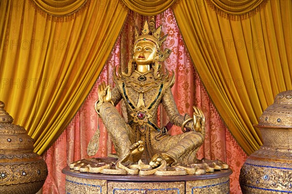 Golden Bodhisattva Statue