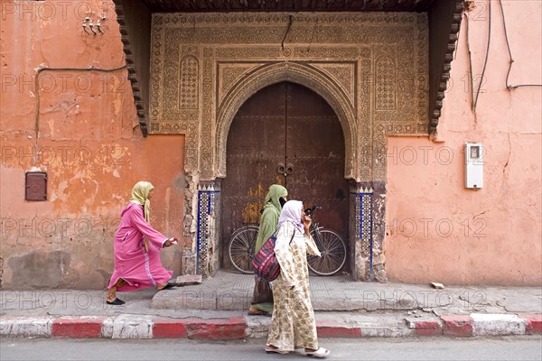 Alleys in the Kasbah of Marrakech