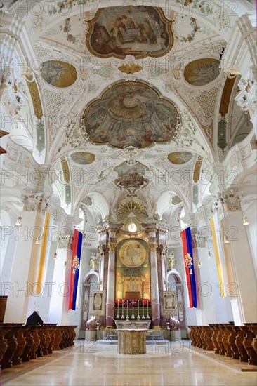 Altar and choir area