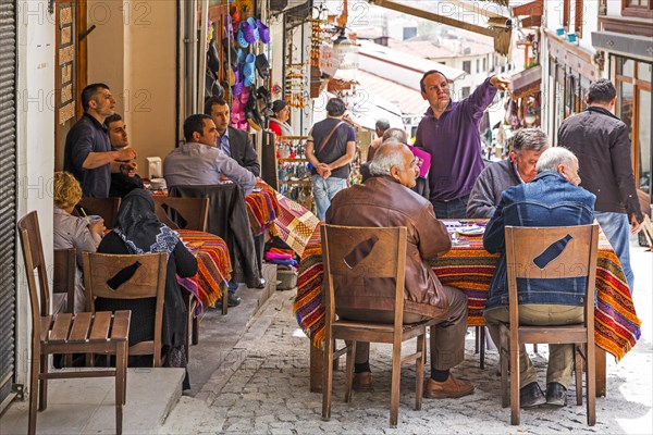 Men in coffee