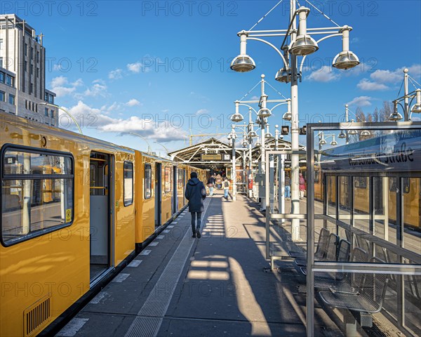 Berlin U Bahn at Warschauer Strasse station