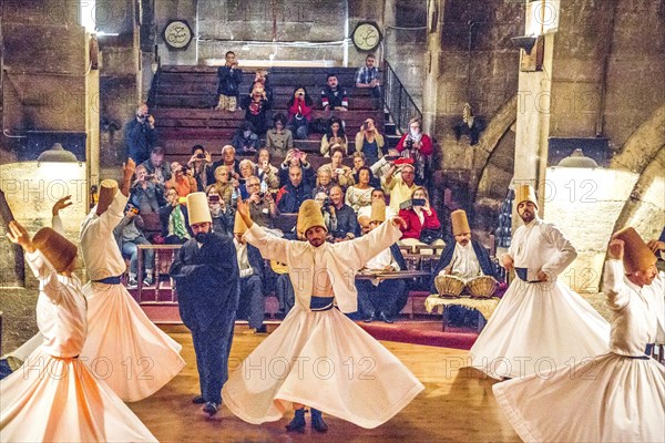 Dance of the Dervishes in the Kawaranserai Sarihan