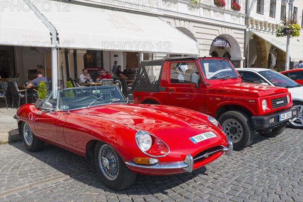 Oldtime Jaguar 4. 2 E-Type Convertible