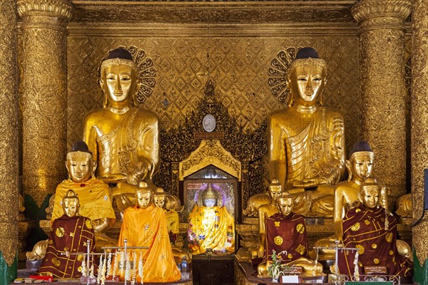 Buddha statue in shrine