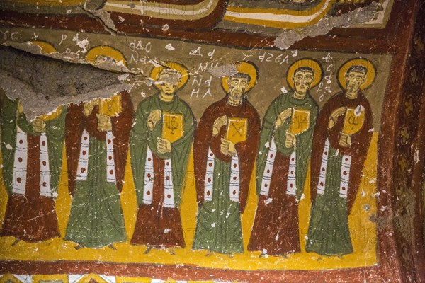 Frescoes in the Yilauli Church