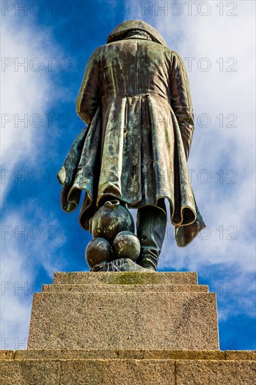 Monumental Napoleon Monument at Place d'Austerlitz