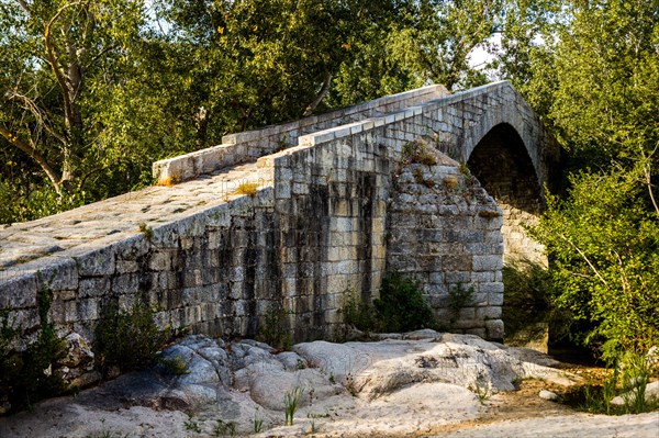 13th century Genoese bridge Spin'a Cavallu an architectural masterpiece