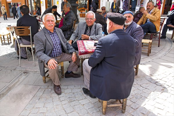 Men in coffee