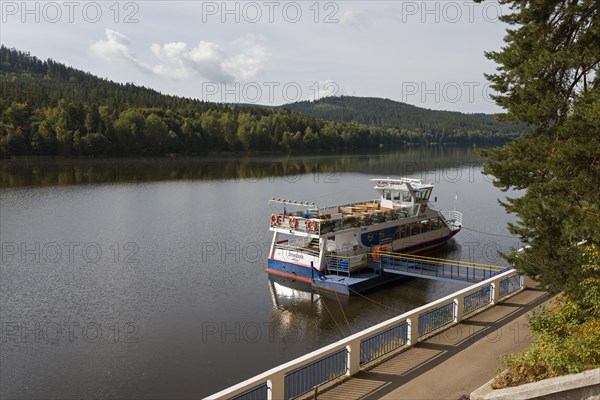 Smetana excursion boat on the Lipno Reservoir