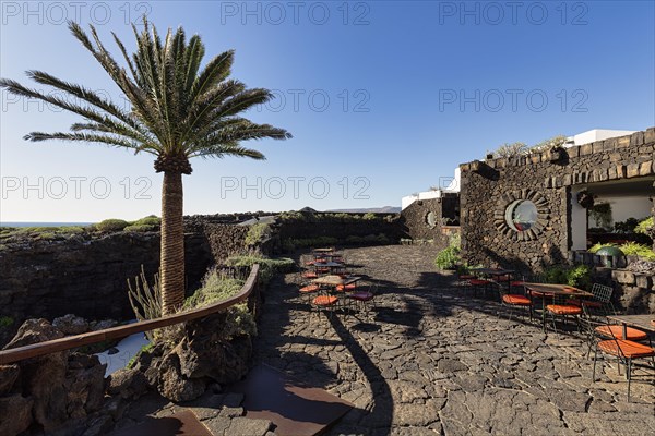 Terrace with cafe