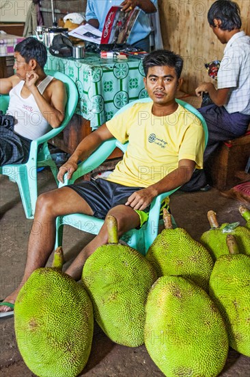 Jackfruit vendor