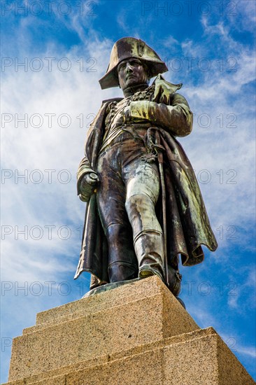 Monumental Napoleon Monument at Place d'Austerlitz