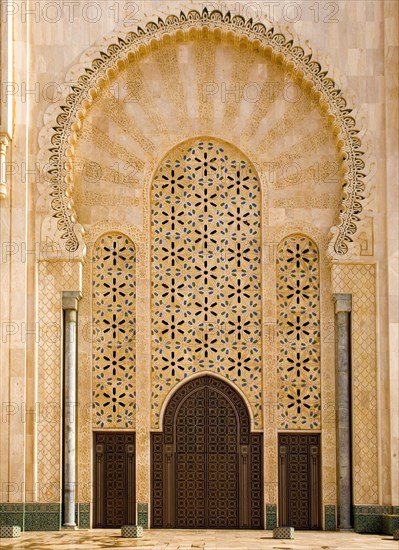 Entrance gate of the second largest mosque after Mecca