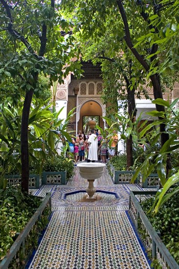 Patio at the Palais de la Bahia