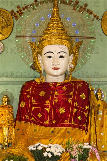 Buddha statue in shrine