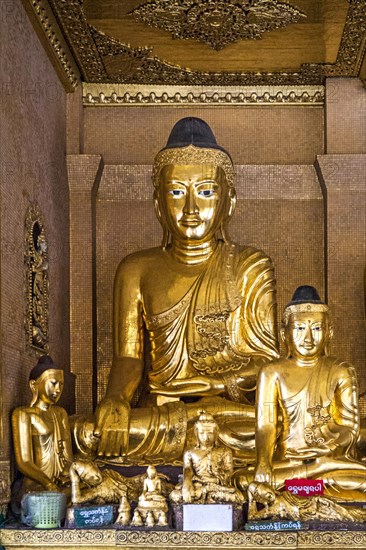 Buddha statue in shrine