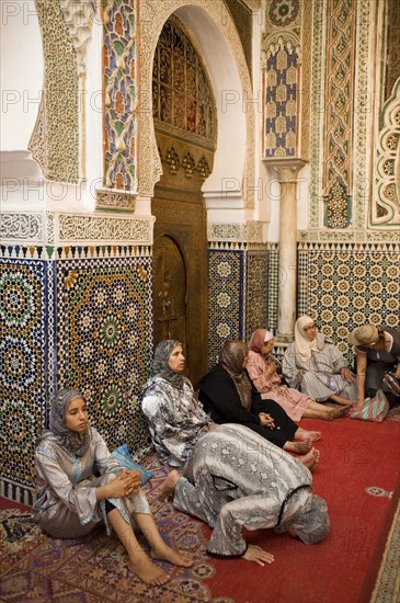 Entrance for woman to the Cairouine Mosque