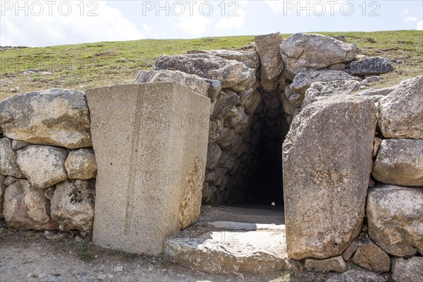 Tunnel through the city wall