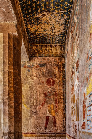 Columned Hall of the Anubis Chapel