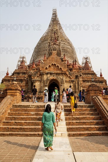 Dhammayazika brick pagoda