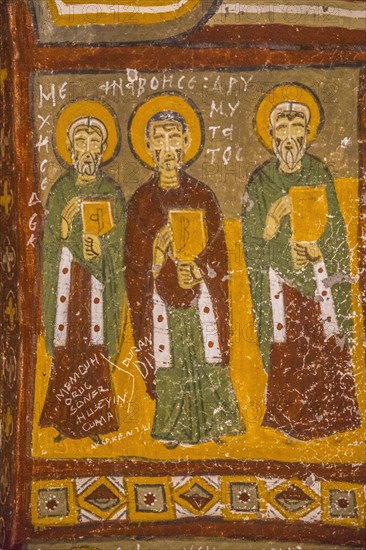 Frescoes in the Yilauli Church