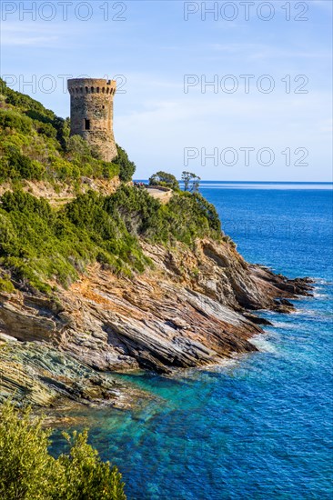 Coast with Genoese Tower