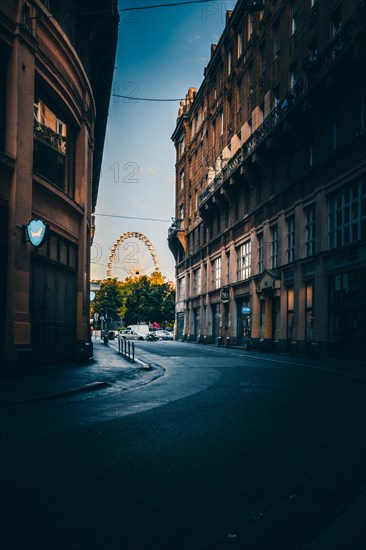 View of the Ferris wheel