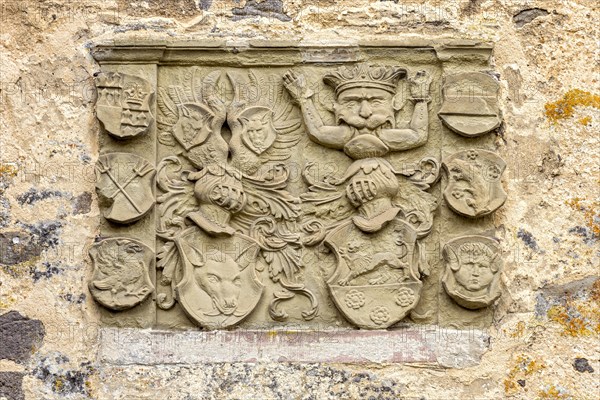 Stone relief