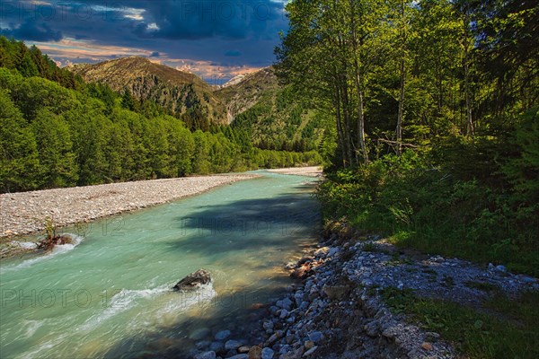 Rhone near Oberwald