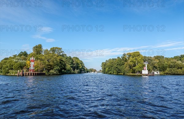 Mouth of the Havel into Wannsee