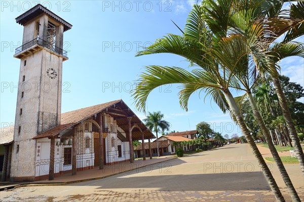 Main street with cathedral church