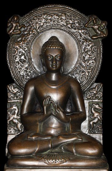 Bronze Buddha statue