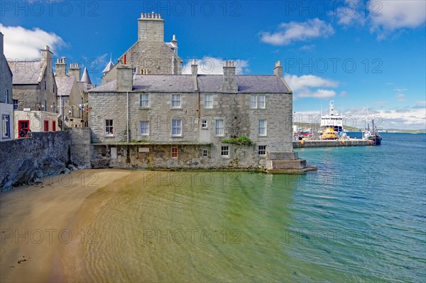 Quiet bay with crystal clear water