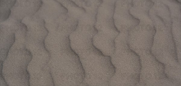 Sand with wave pattern