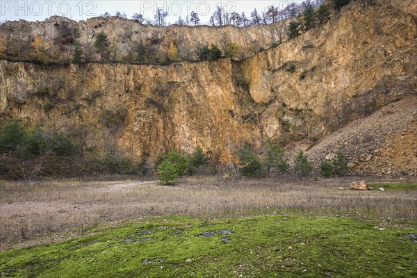 Disused porphyry quarry