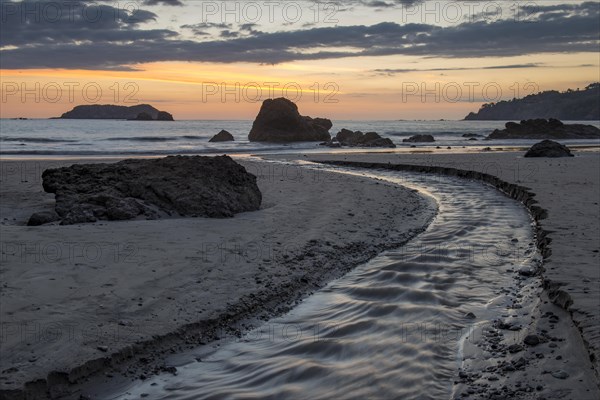 Sunset at Playa Espadilla