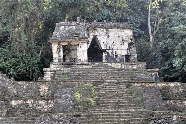 Pre-Columbian Maya site of Palenque