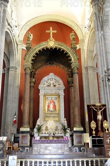 Altar area