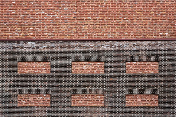 Brick facade