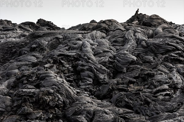 Cooled lava flow