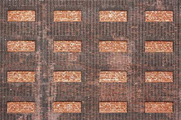 Brick facade