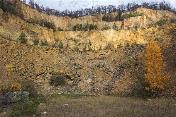 Disused porphyry quarry